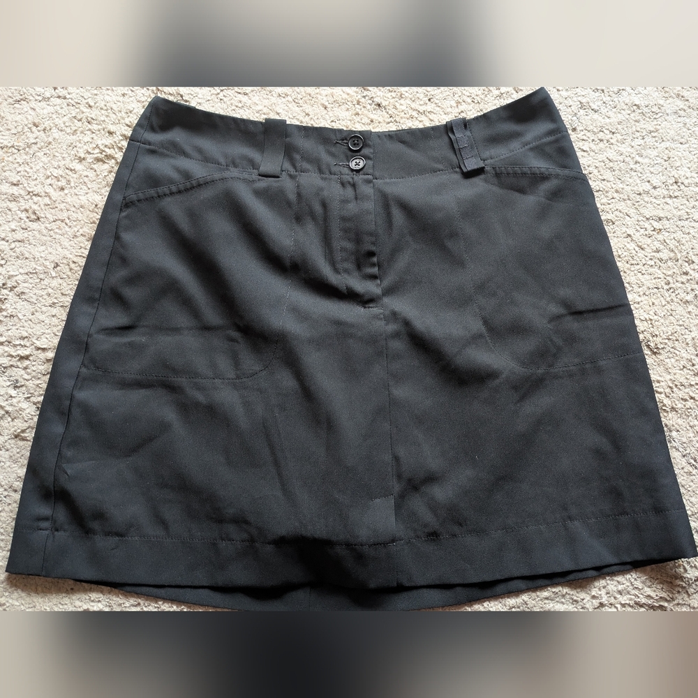 Nike Black Golf Skort